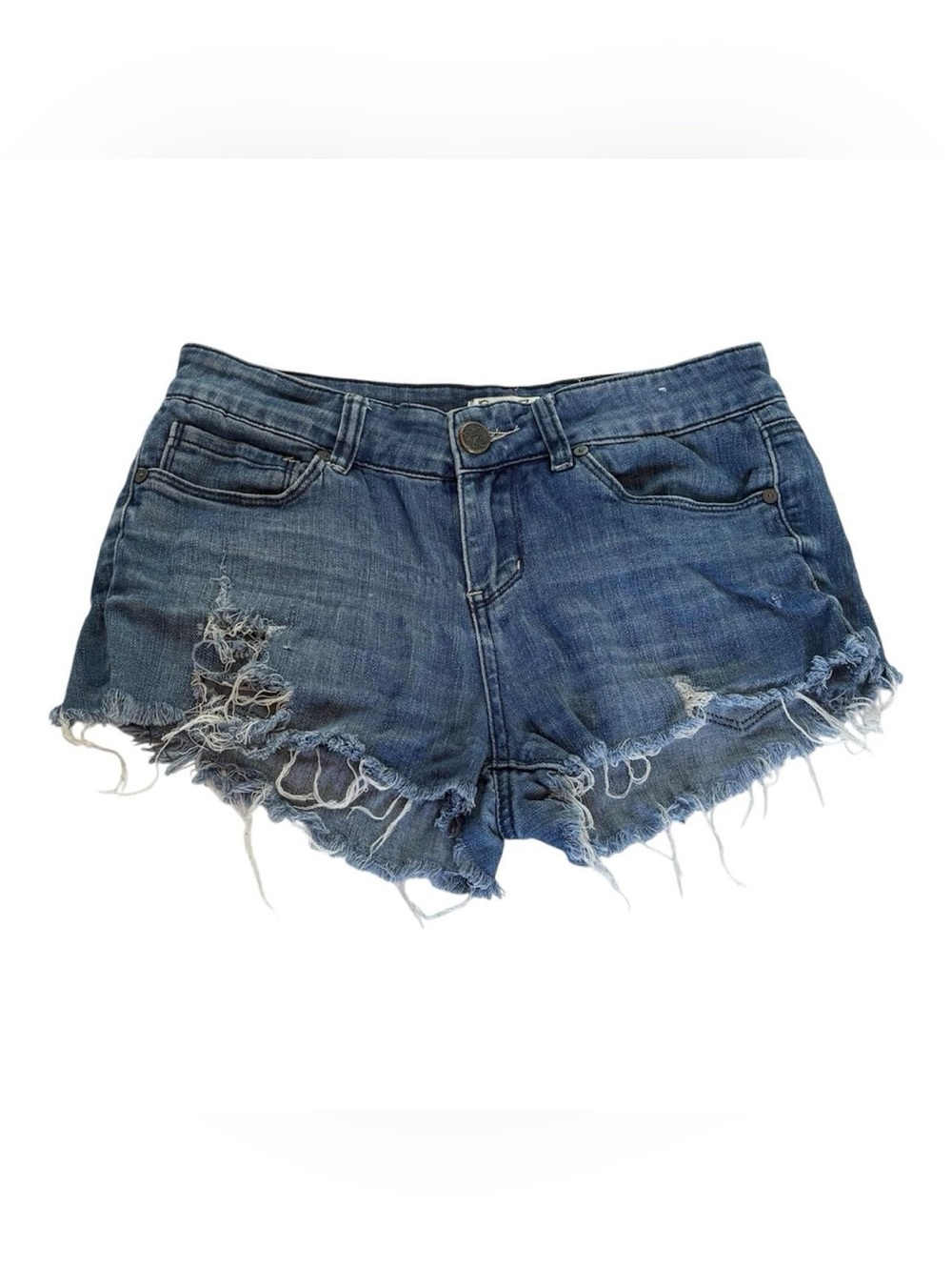 Indigo Rein Jean Shorts
